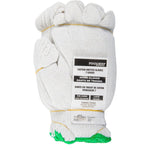Gloves Knitted Cotton Green (L) Pack of 12